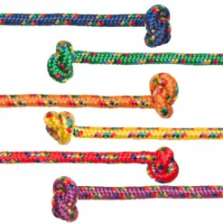 Champion Sports 8ft. Braided Nylon Jump Rope, 6ct.