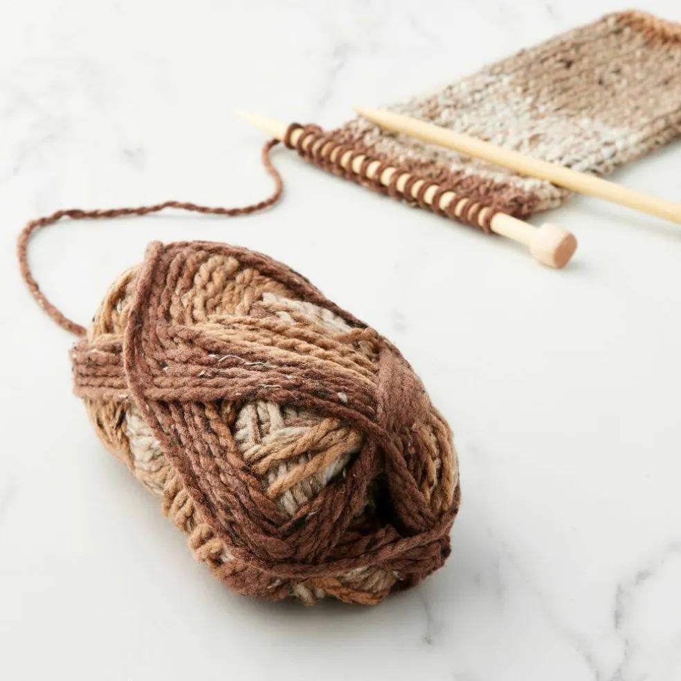 Charisma® Tweed Stripe Yarn by Loops & Threads®