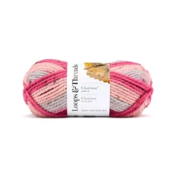 Charisma® Tweed Stripe Yarn by Loops & Threads®