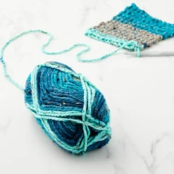 Charisma® Tweed Stripe Yarn by Loops & Threads®