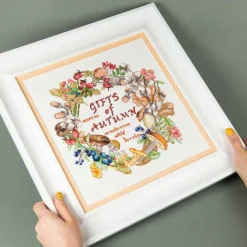 Charivna Mit Cross Stitch Kit Gifts Of Autumn