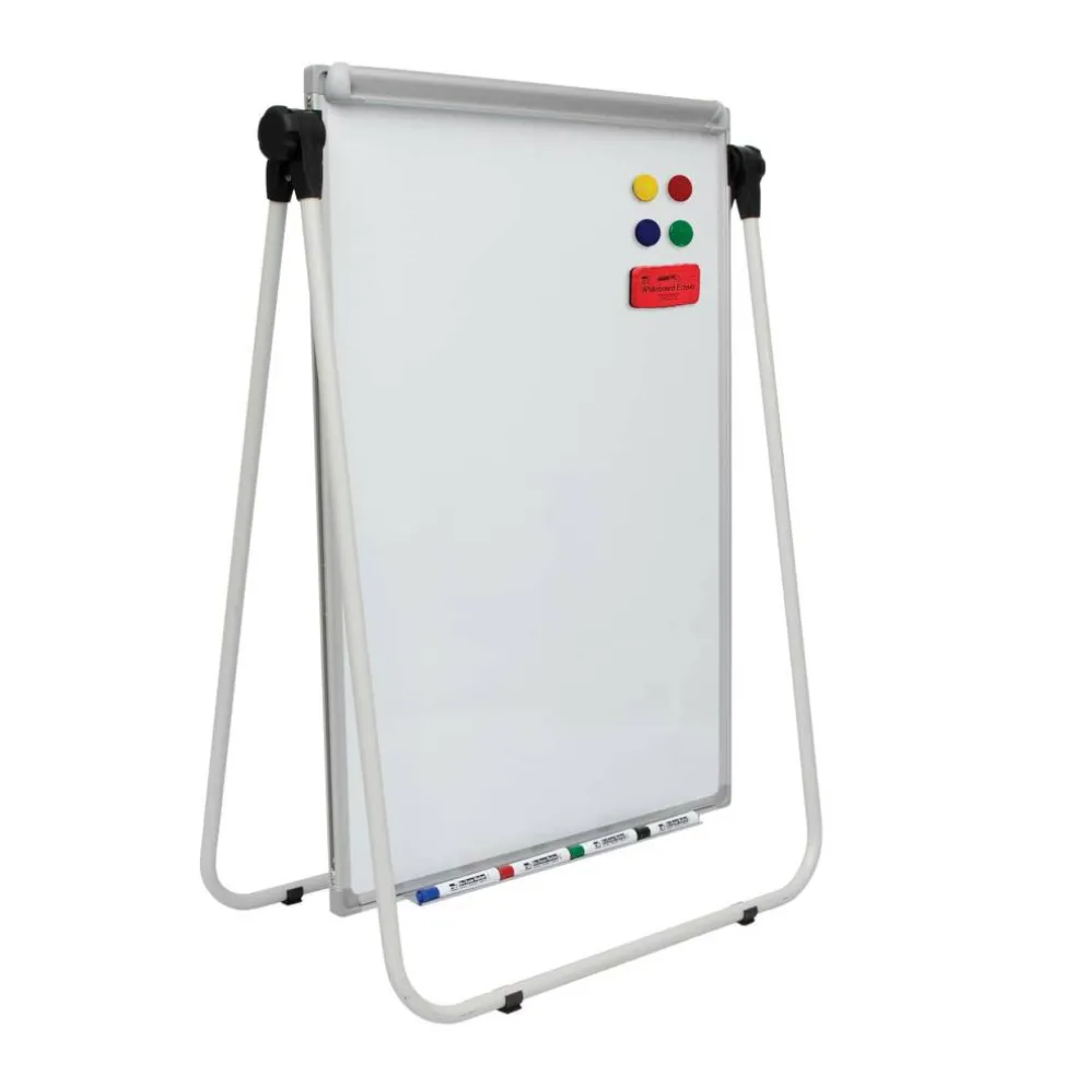 Charles Leonard® Double Sided Magnetic Whiteboard Easel