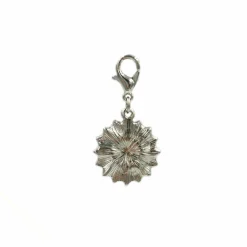 Charmalong™ Yellow & Rhodium Sunflower Charm by Bead Landing™