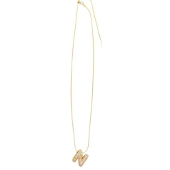 Charmed Bar Crystal-Studded Gold Letter Charm by Bead Landing™