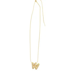 Charmed Bar Crystal-Studded Gold Letter Charm by Bead Landing™