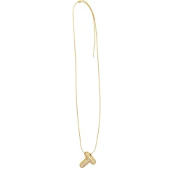 Charmed Bar Crystal-Studded Gold Letter Charm by Bead Landing™