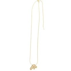 Charmed Bar Crystal-Studded Gold Letter Charm by Bead Landing™