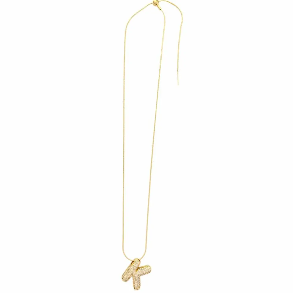 Charmed Bar Crystal-Studded Gold Letter Charm by Bead Landing™