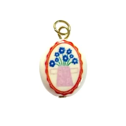 Charmed Bar Flower Pot Charm by Bead Landing™