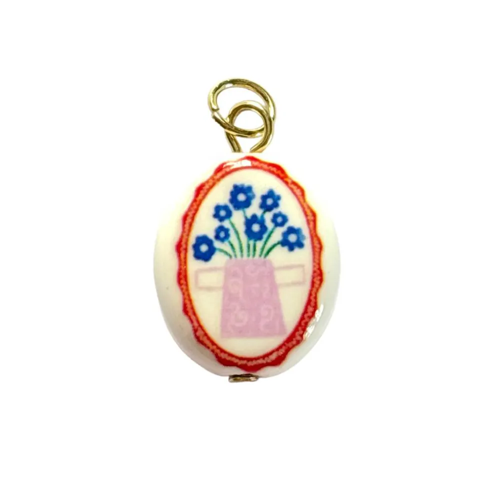 Charmed Bar Flower Pot Charm by Bead Landing™