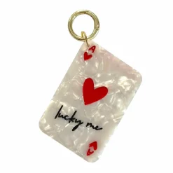 Charmed Bar Lucky Me Playing Card Bag Charm by Bead Landing™