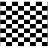 Checkerboard Edible Icing image Cake Topper for 1/4 sheet cake