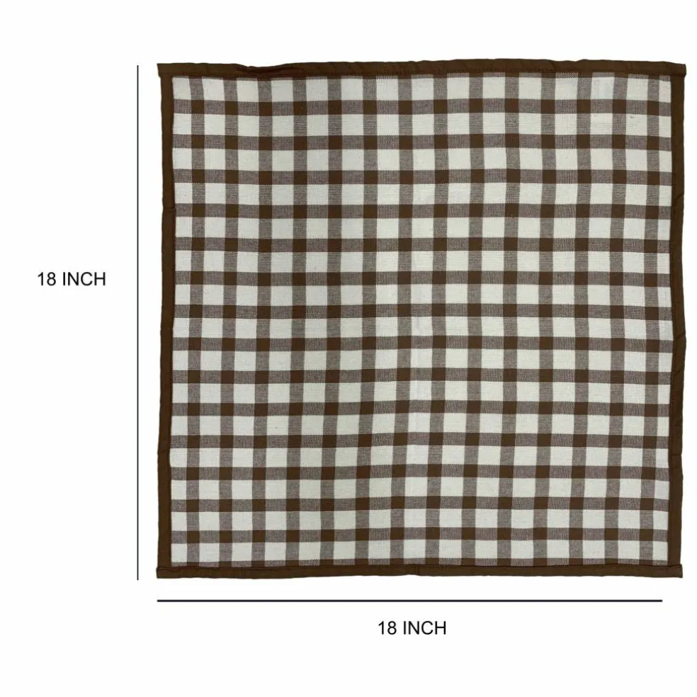 Checkered Fabric Napkins, 4ct. by Ashland®