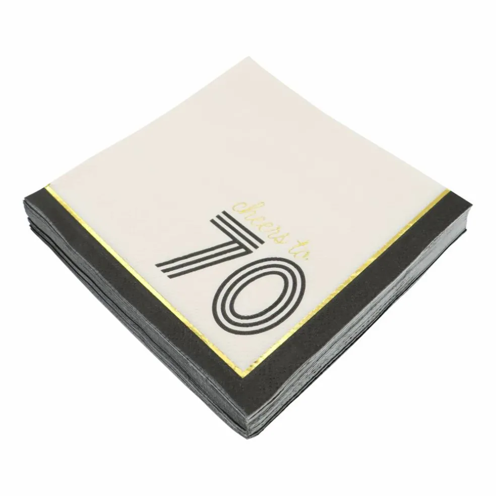 Cheers to 70 Beverage Napkins, 20ct. by Celebrate It™
