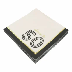 Cheers to 50 Beverage Napkins, 20ct. by Celebrate It™