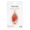 Cherry Quartz Marquise Pendant by Bead Landing™