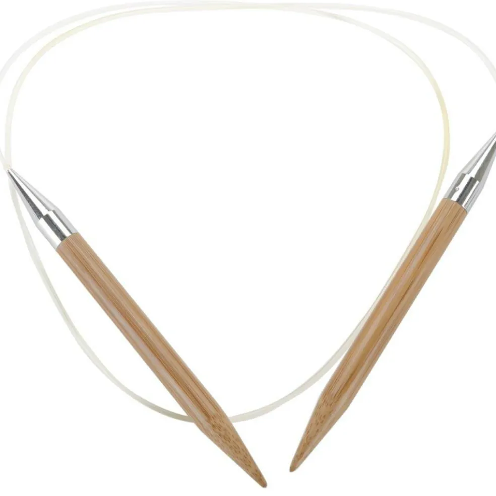 ChiaoGoo Bamboo 40" Circular Knitting Needles - Sizes US 3 to 19