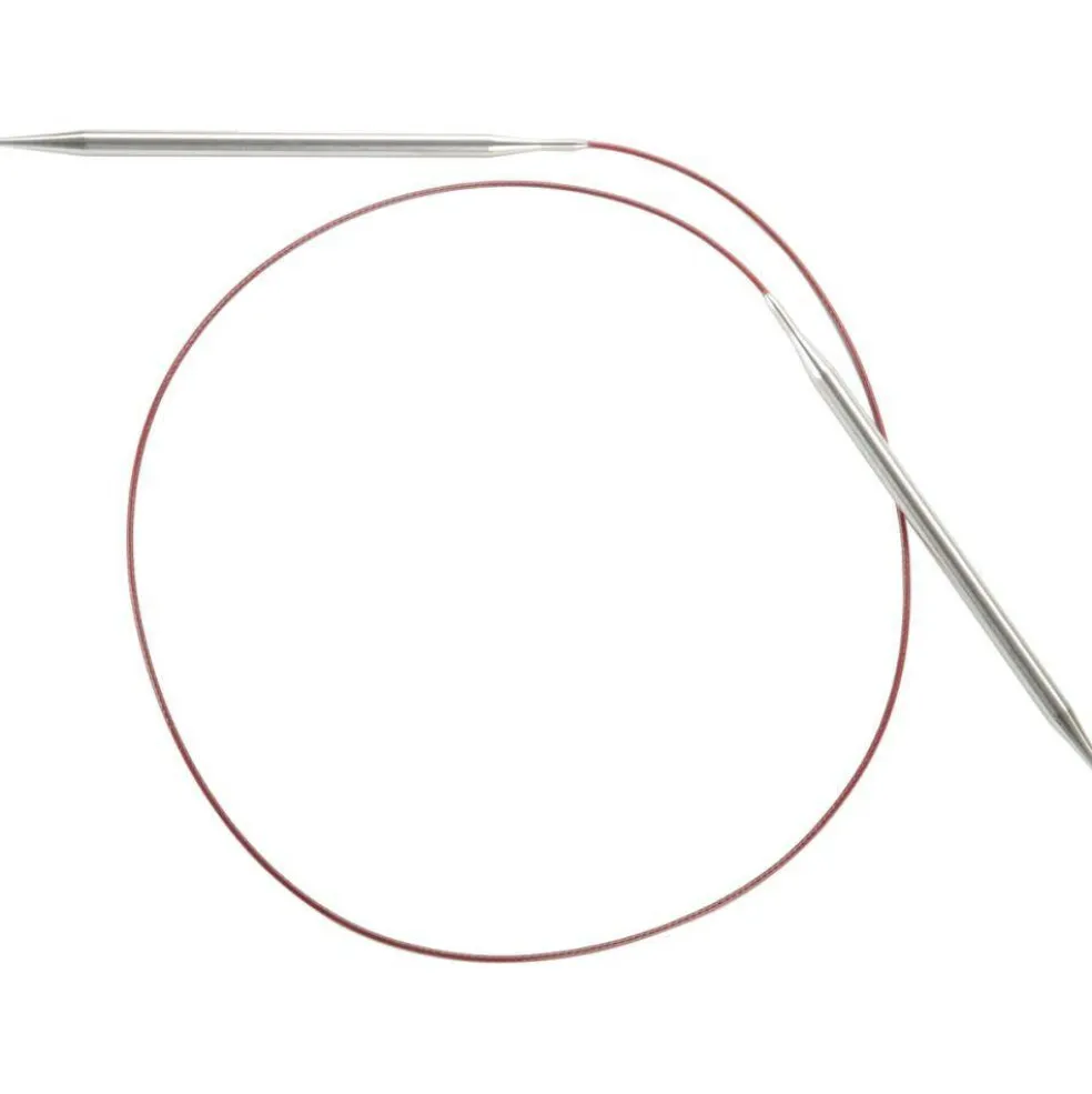ChiaoGoo Red Lace 32" Stainless Circular Knitting Needles - Sizes US 0/2mm to 19 / 15mm
