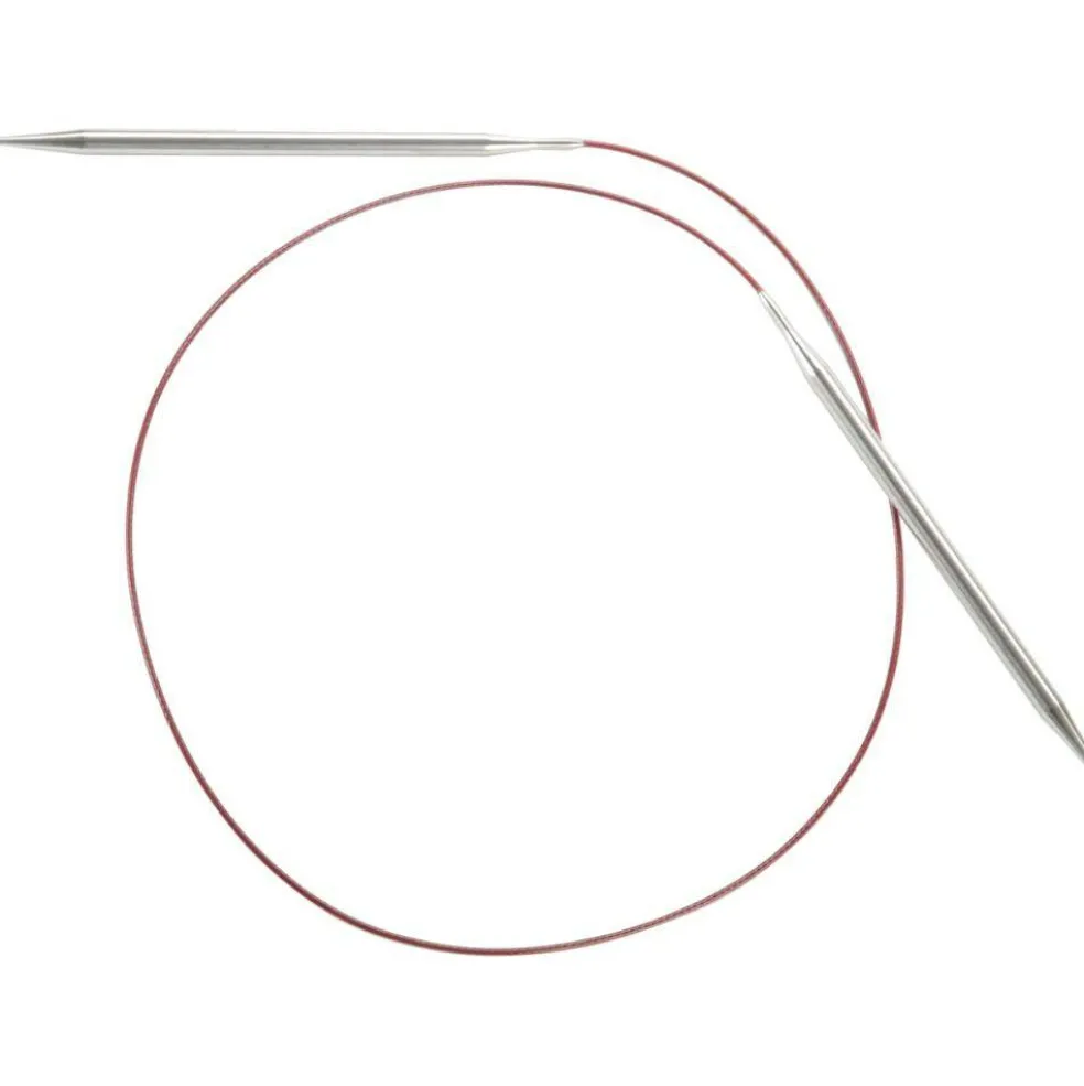 ChiaoGoo Red Lace 32" Stainless Circular Knitting Needles - Sizes US 0/2mm to 19 / 15mm