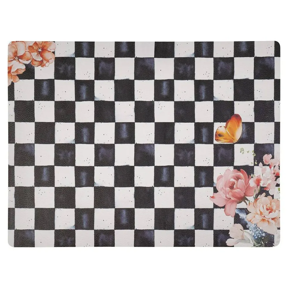 Chic Checkered Placemats