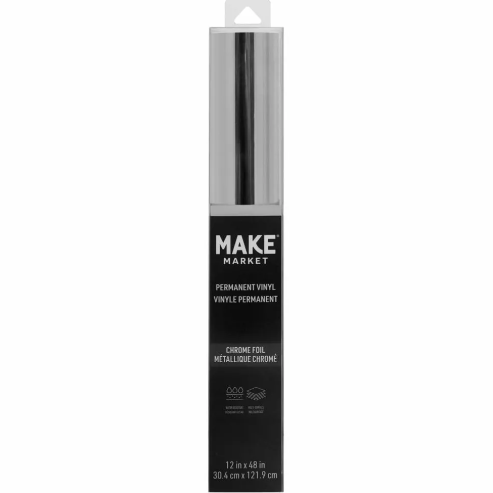 Chrome Foil Permanent Vinyl by Make Market®