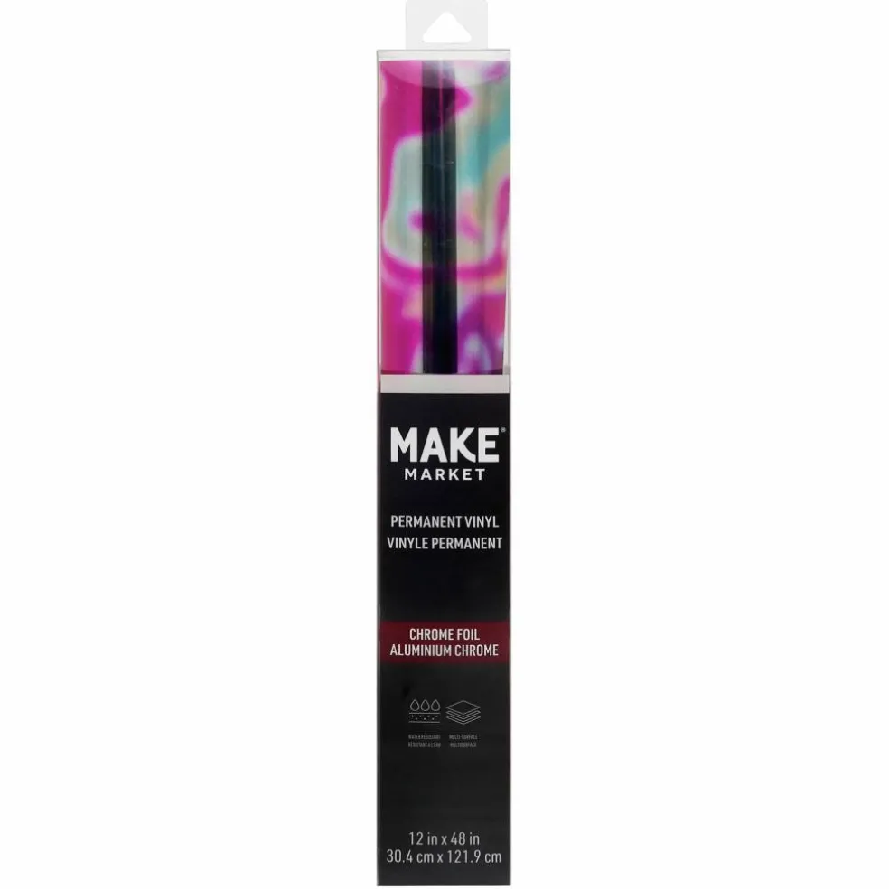 Chrome Foil Permanent Vinyl by Make Market®