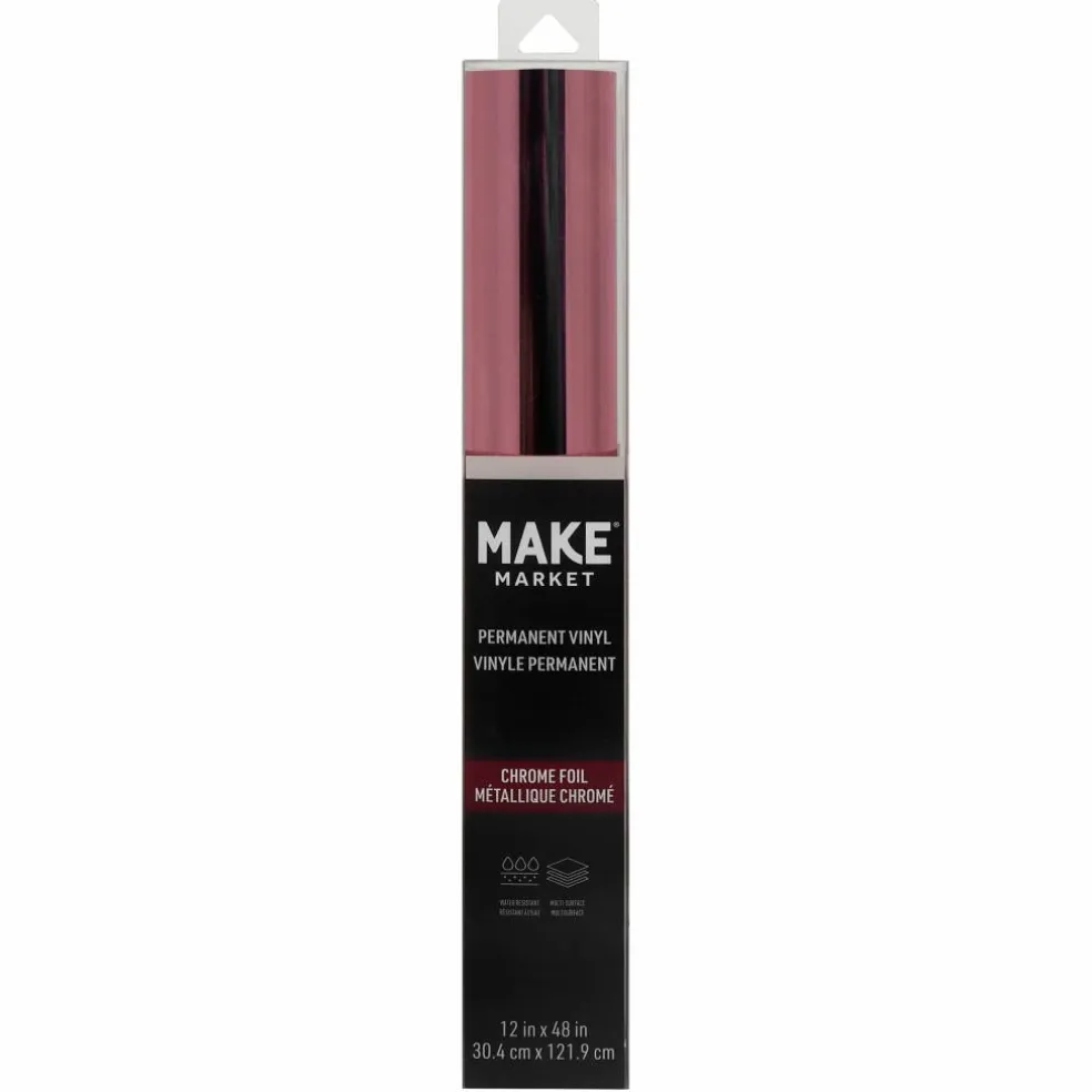 Chrome Foil Permanent Vinyl by Make Market®