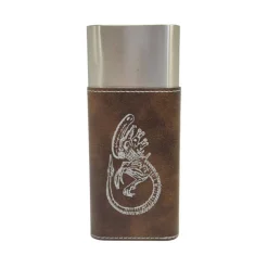 Cigar Case with Cutter - Alien Fossil Leather
