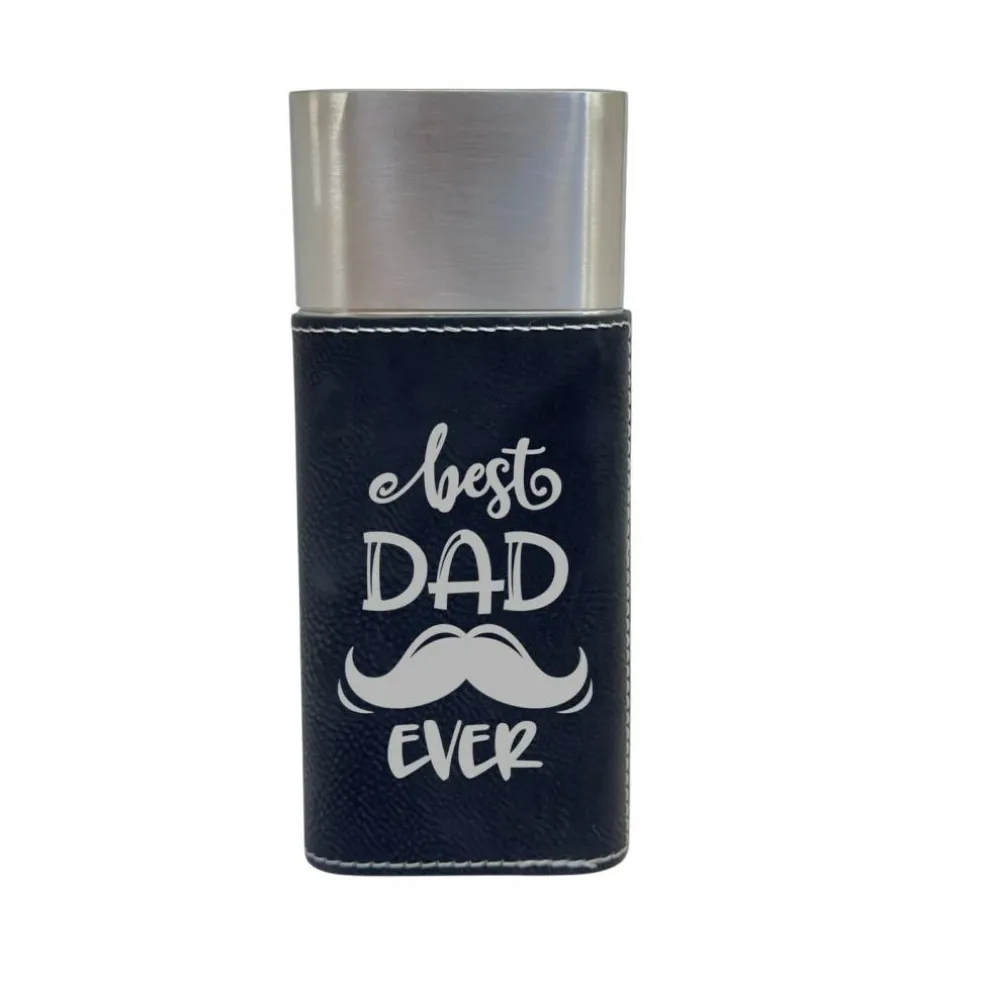 Cigar Case with Cutter - Best Dad Ever - Leather