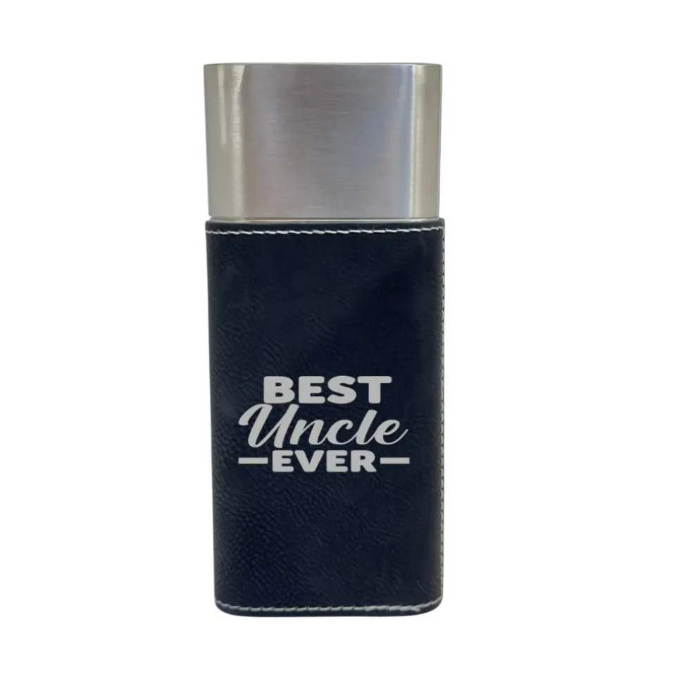 Cigar Case with Cutter - Best Uncle Ever - Leather