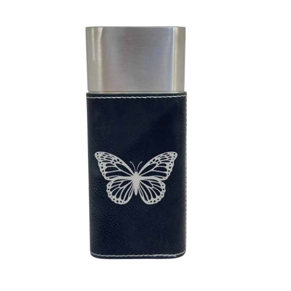 Cigar Case with Cutter - Butterfly - Leather