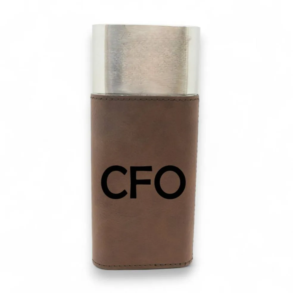 Cigar Case with Cutter - CFO - Leather
