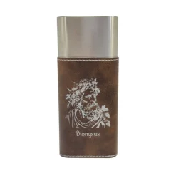 Cigar Case with Cutter - Dionysus God of Wine - Leather