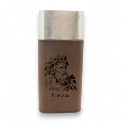 Cigar Case with Cutter - Dionysus God of Wine - Leather