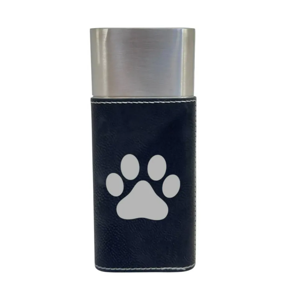 Cigar Case with Cutter - Dog Paw - Leather