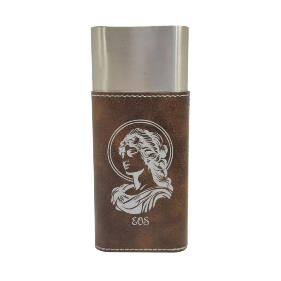Cigar Case with Cutter - Eos Goddess of Dawn - Leather