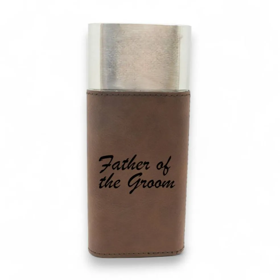 Cigar Case with Cutter - Father of the Groom - Leather