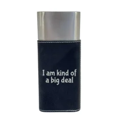 Cigar Case with Cutter - I am kind of a big deal - Leather