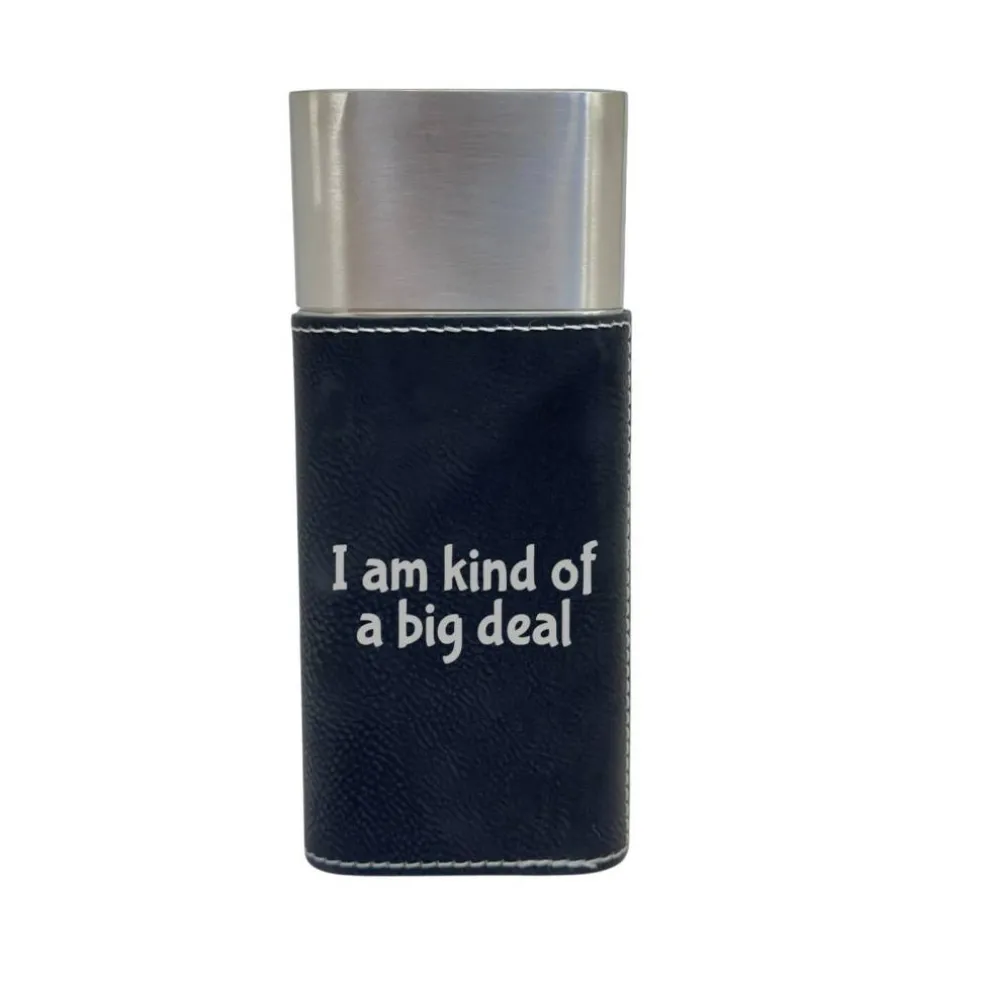 Cigar Case with Cutter - I am kind of a big deal - Leather