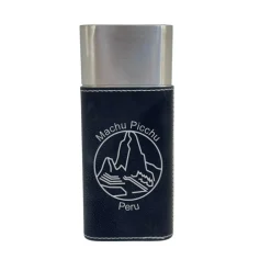 Cigar Case with Cutter - Machu Picchu Peru - Leather