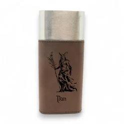 Cigar Case with Cutter - Pan God of Nature - Leather