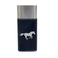 Cigar Case with Cutter - Running Horse - Leather