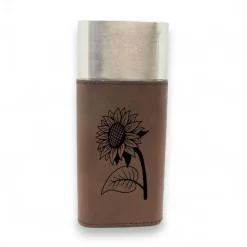 Cigar Case with Cutter - Sunflower - Leather