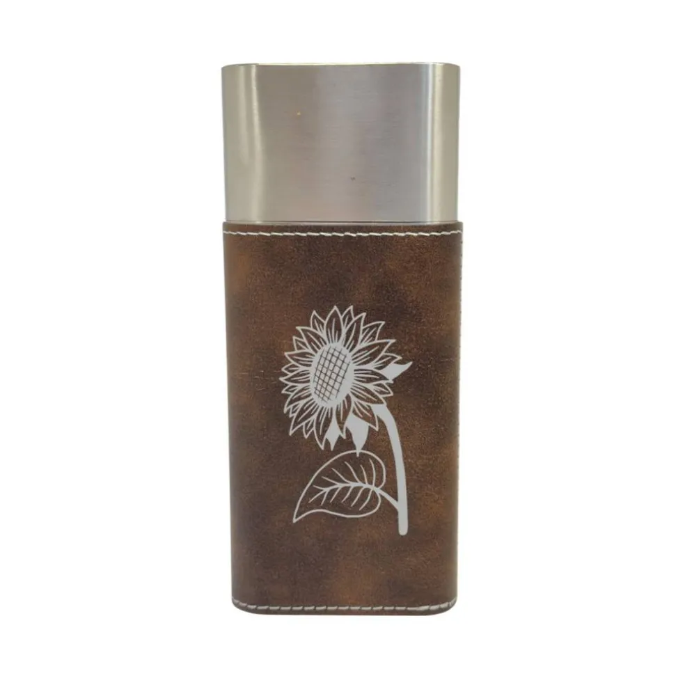 Cigar Case with Cutter - Sunflower - Leather