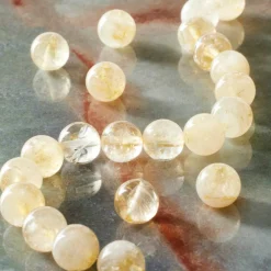 Citrine Round Beads by Bead Landing™