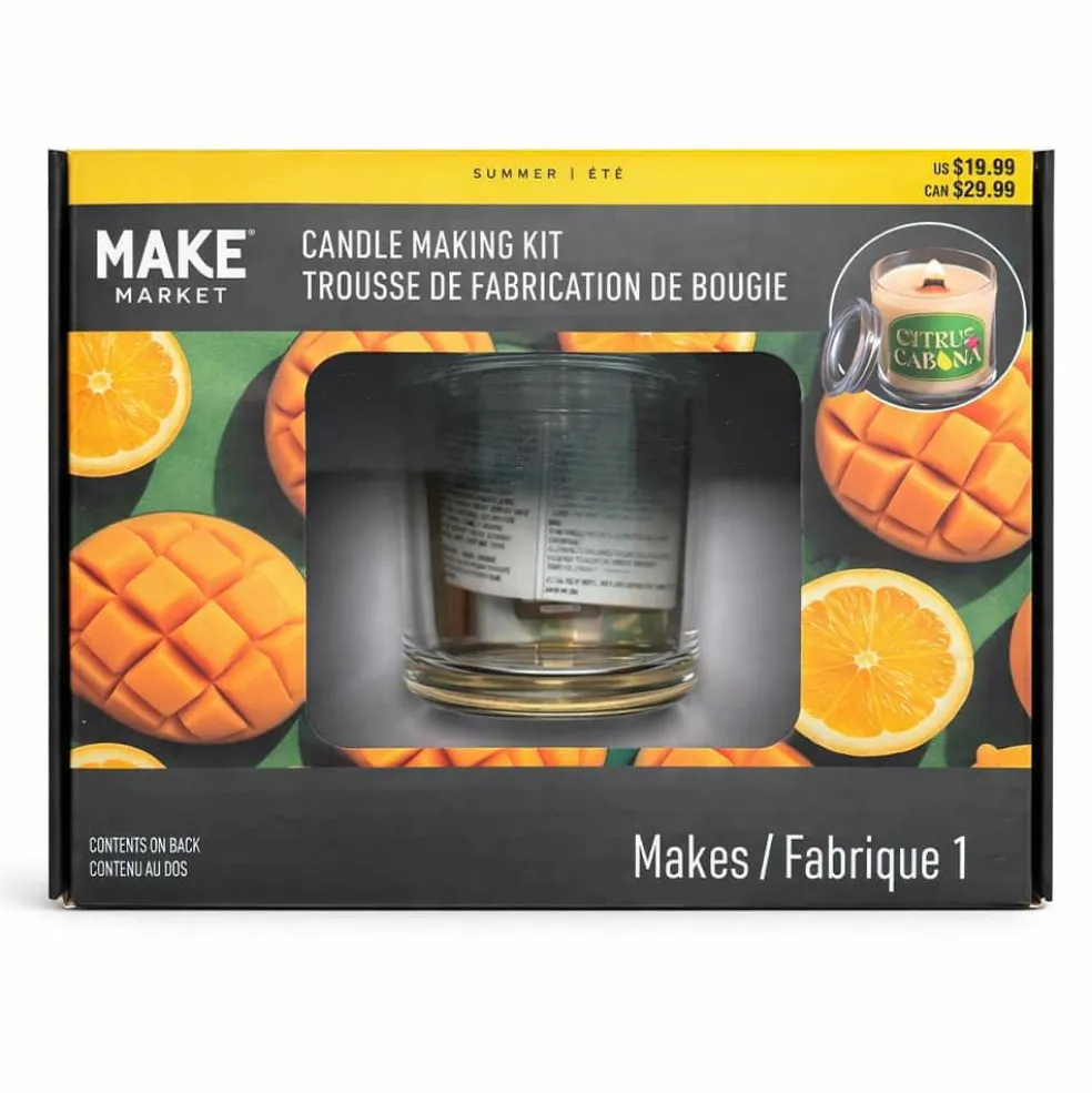 Citrus Cabana Candle Making Kit by Make Market®