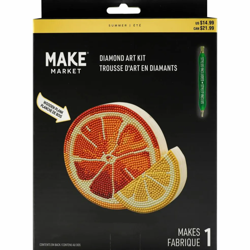 6" Citrus Diamond Art Kit by Make Market®