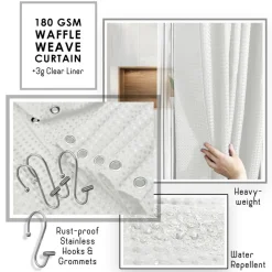 Clara Clark Bamboo Bathroom Accessories Set