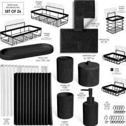 Clara Clark Bathroom Set