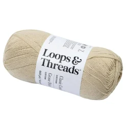 Classic Cotton Big Ball™ Solid Yarn by Loops & Threads®